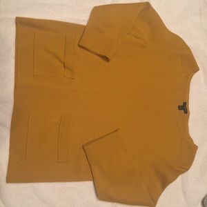 Annt Taylor S. Mustard crop sweater